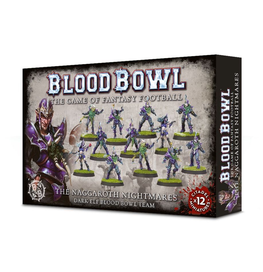 Games Workshop 200-54 - Blood Bowl: Dark Elf Team - Naggarath Nightmares