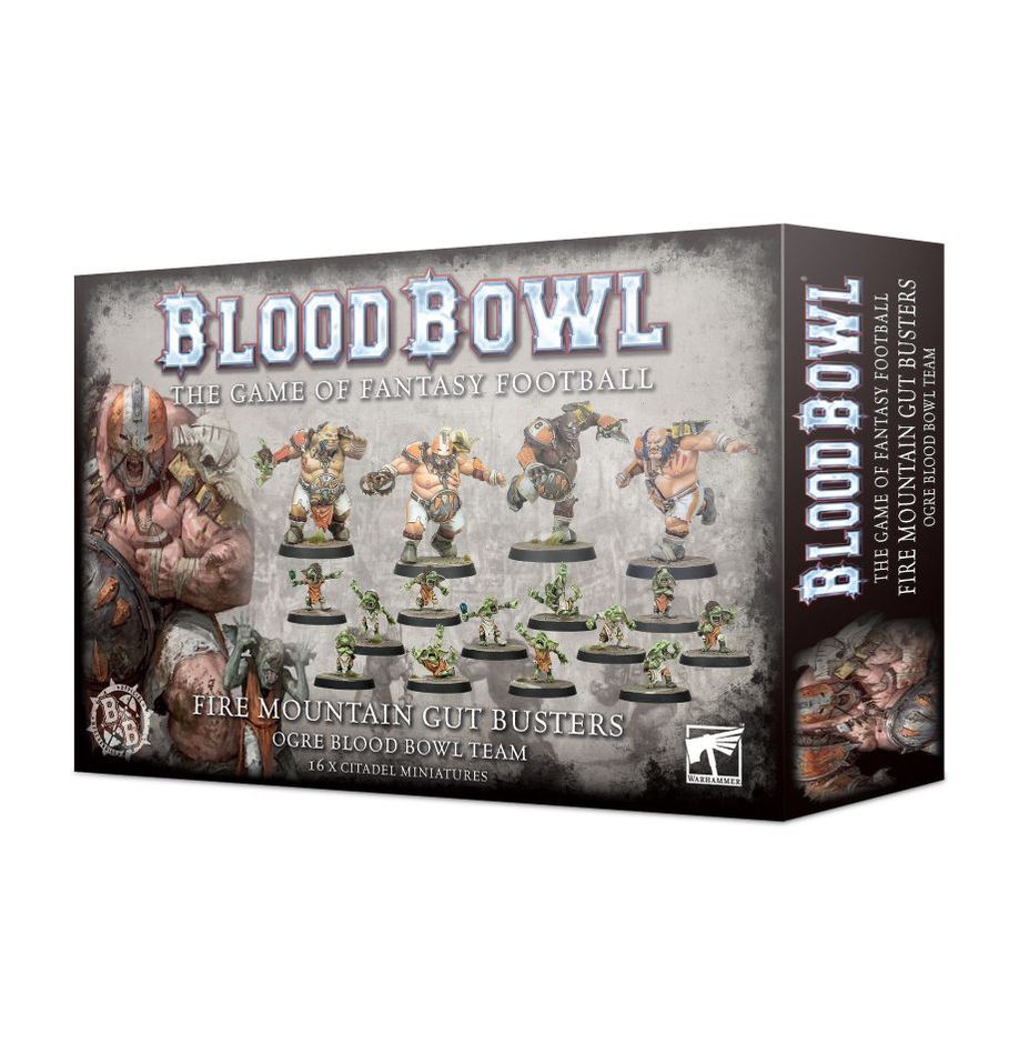 Games Workshop 202-02 - Blood Bowl: Ogre Team - Fire Mountain Gut Busters