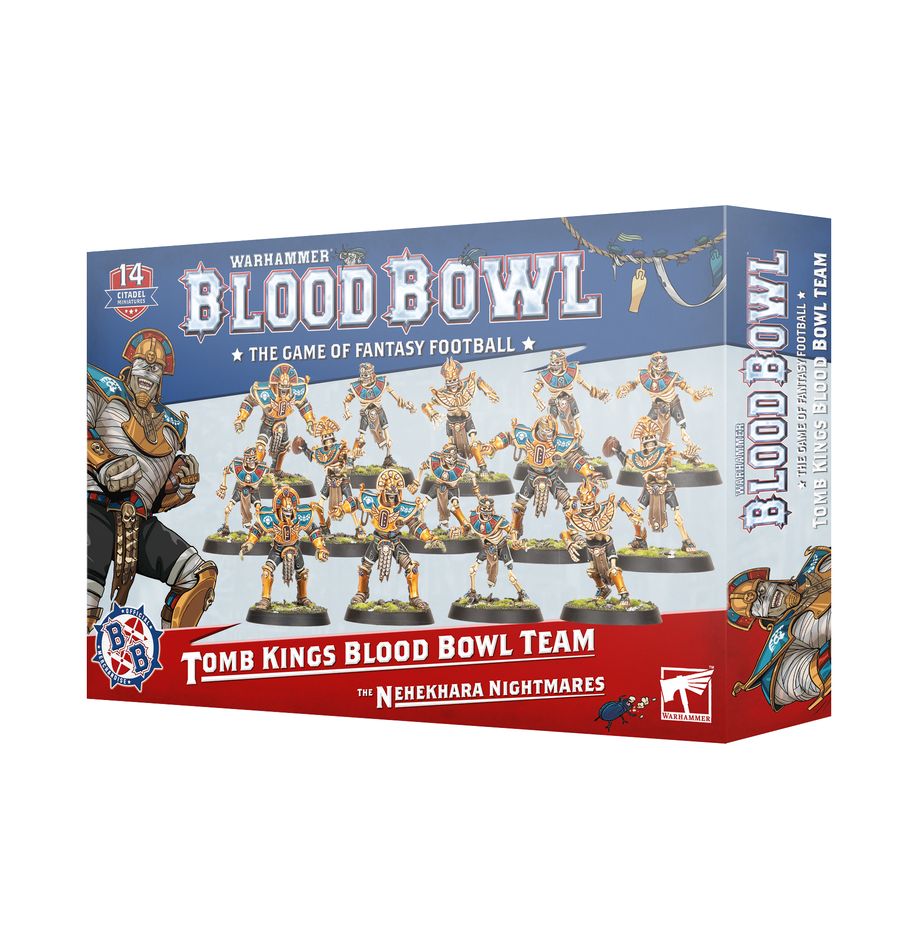 Games Workshop 202-52 - Blood Bowl - Tomb Kings Team: The Nehekhara Nightmares