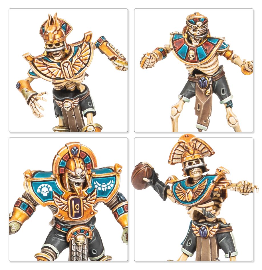 Games Workshop 202-52 - Blood Bowl - Tomb Kings Team: The Nehekhara Nightmares