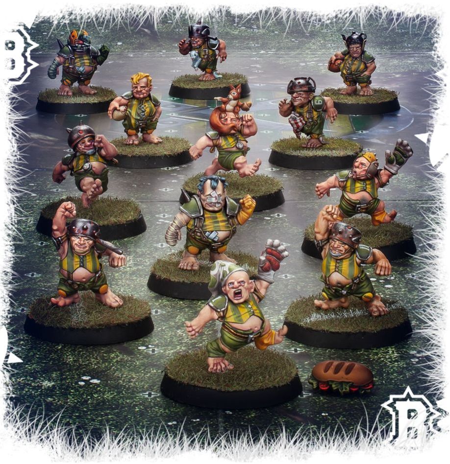 Games Workshop 200-65 - Blood Bowl - Halfling Team: Greenfield Grasshugers