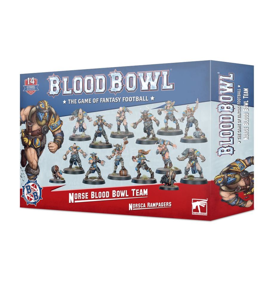 Games Workshop 202-24 - Blood Bowl: Norse Team - Norsca Rampagers