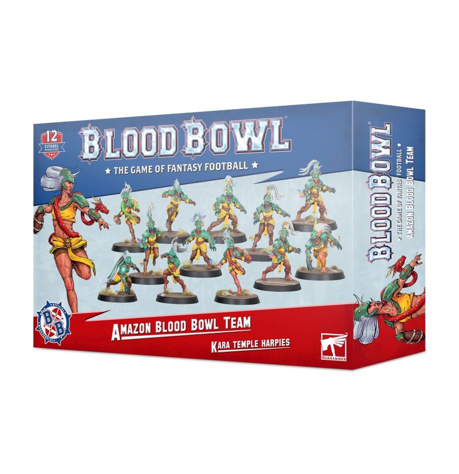 Games Workshop 202-26 - Blood Bowl: Amazon Team - Kara Temple Harpies