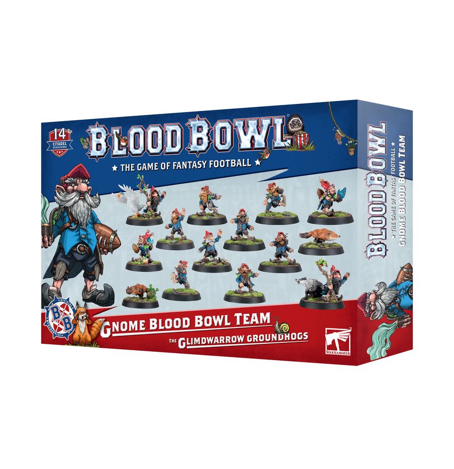Games Workshop 202-41 - Blood Bowl: Gnome Team - The Glimdwarror Graoundhogs