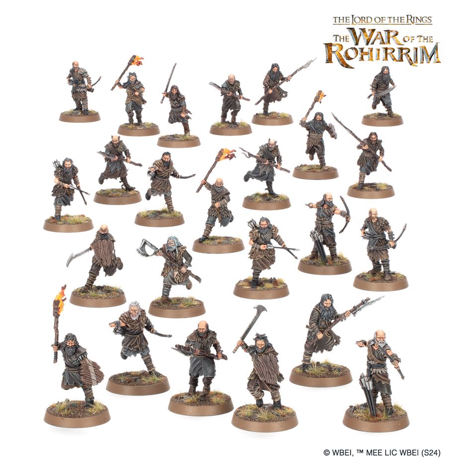 Games Workshop 30-85 - Middle-Earth Strategy Battle Game - Hill Tribesmen
