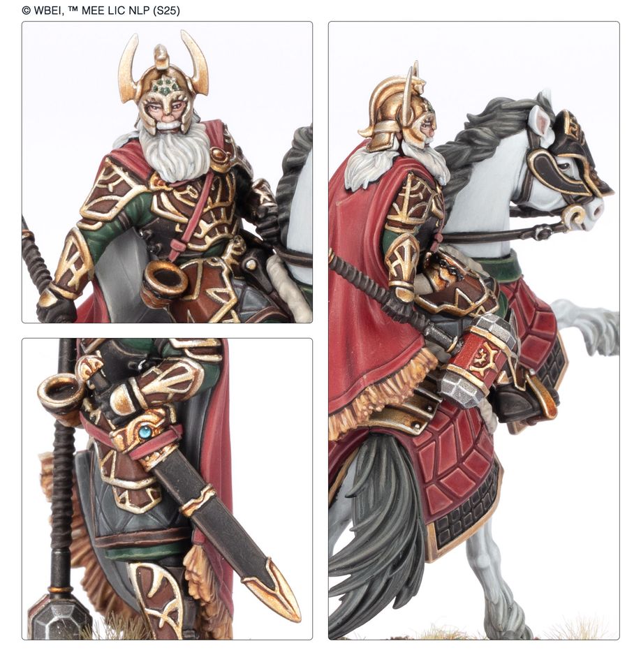 Games Workshop 30-100 - Middle-Earth Strategy Battle Game - Helm Hammerhand, King of Rohan