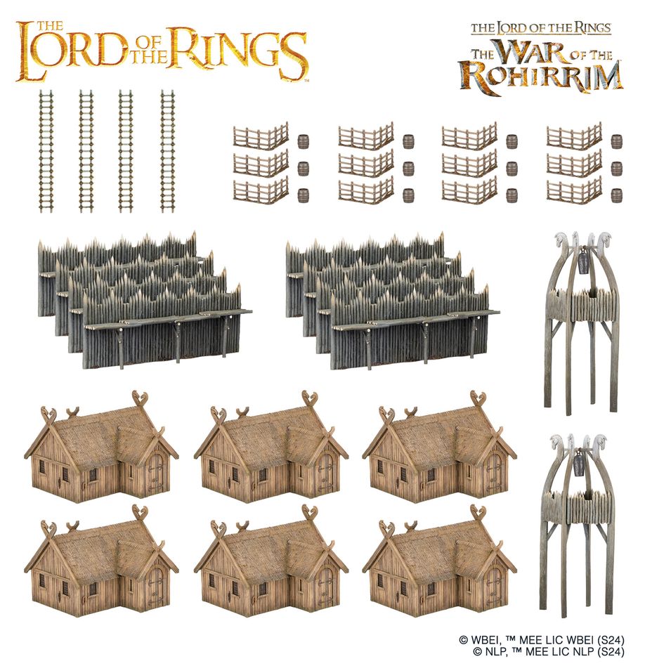 Games Workshop 30-57 - Middle-Earth Strategy Battle Game - Rohan Stronghold