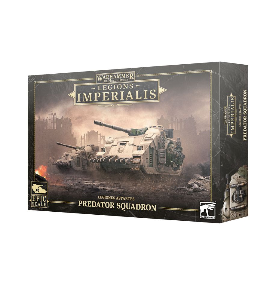 Games Workshop 03-04 - Legions Imperialis - Legiones Astartes: Predator Squadron