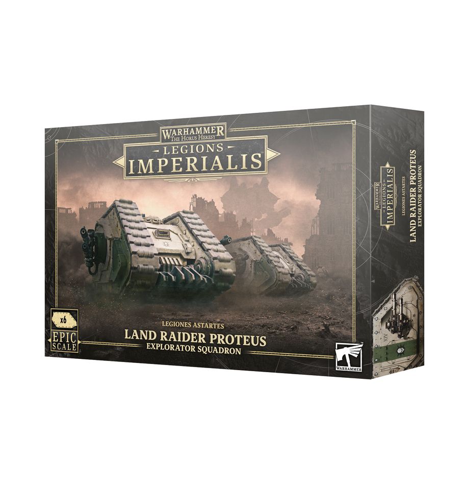 Games Workshop 03-59 - Legions Imperialis - Legiones Astartes: Land Raider Proteus Squadron