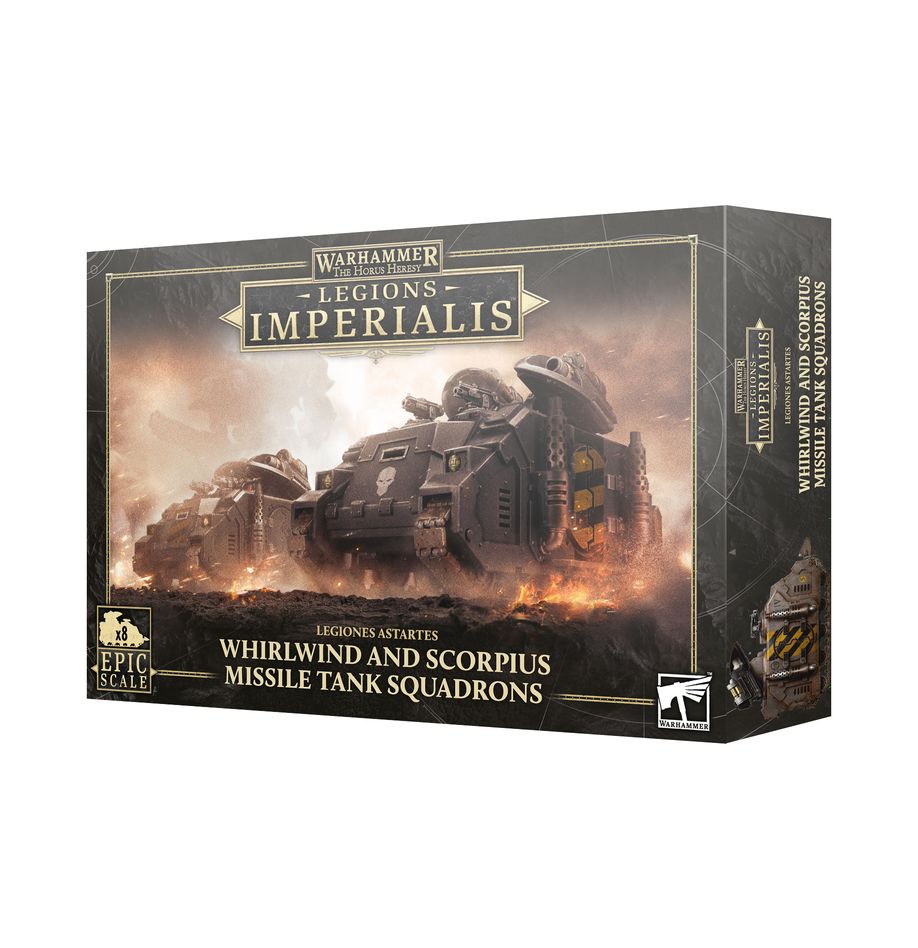 Games Workshop 03-94 - Legions Imperialis - Legiones Astartes: Whirlwind and Skorpius Missile Tank Squadron