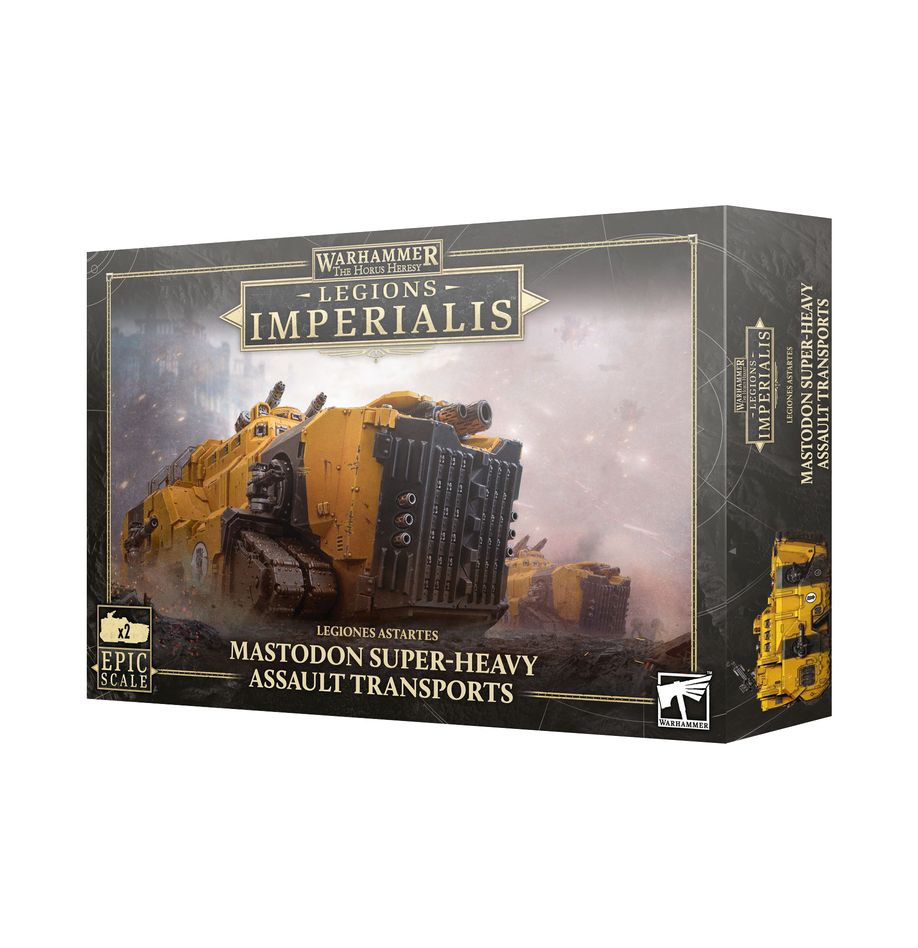 Games Workshop 03-92 - Legions Imperialis - Legiones Astartes: Mastodon Super-Heavy Assault Transports