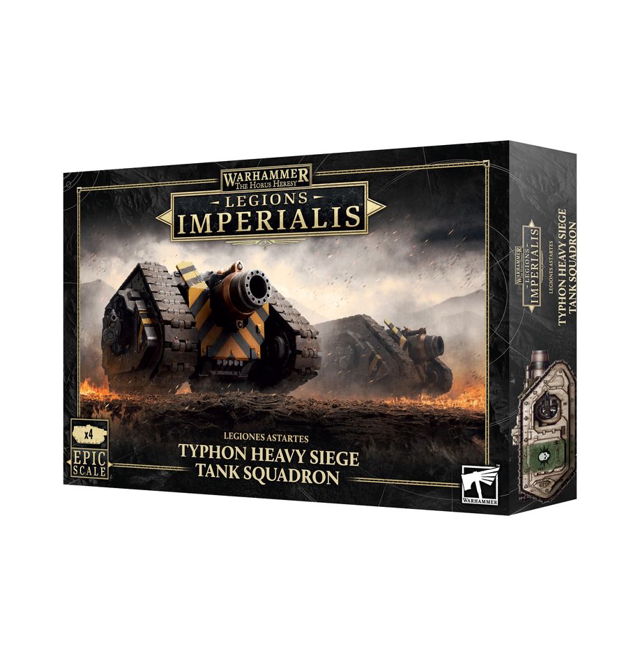 Games Workshop 03-90 - Legions Imperialis - Legiones Astartes: Typhon Heavy Siege Tank Squadron
