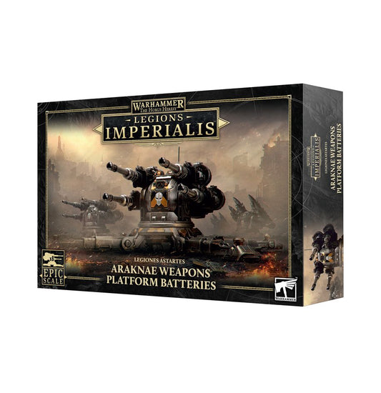 Games Workshop 03-101 - Legions Imperialis - Legiones Astartes: Araknae Weapons Platform Batteries