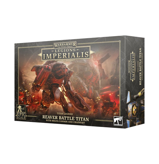 Games Workshop 03-23 - Legions Imperialis - Titan Legions: Reaver Titan with Melta Cannon and Chainfist