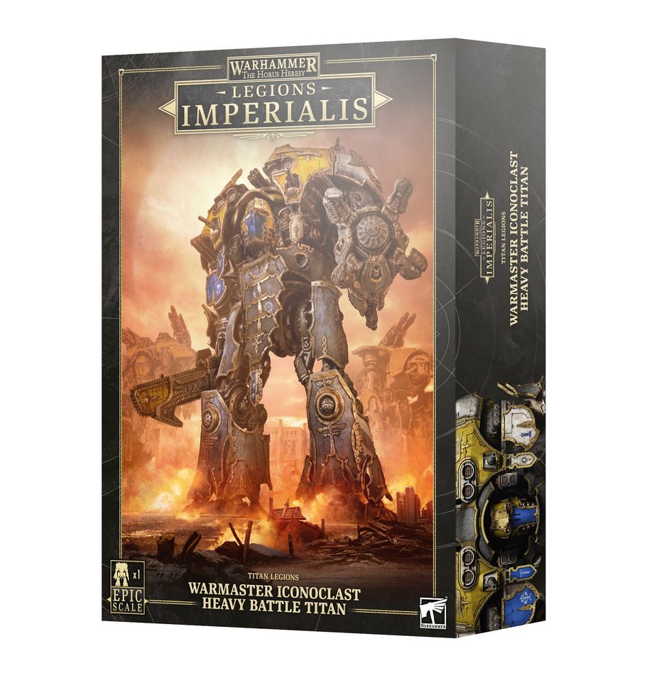 Games Workshop 03-27 - Legions Imperialis: Warmaster Iconoclast Heavy Battle Titan