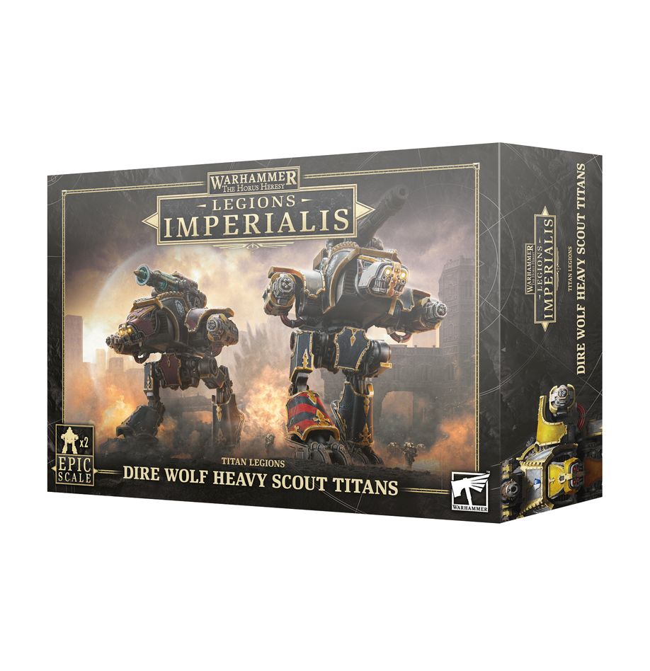 Games Workshop 03-44 - Legions Imperialis: Dire Wolf Heavy Scout Titans