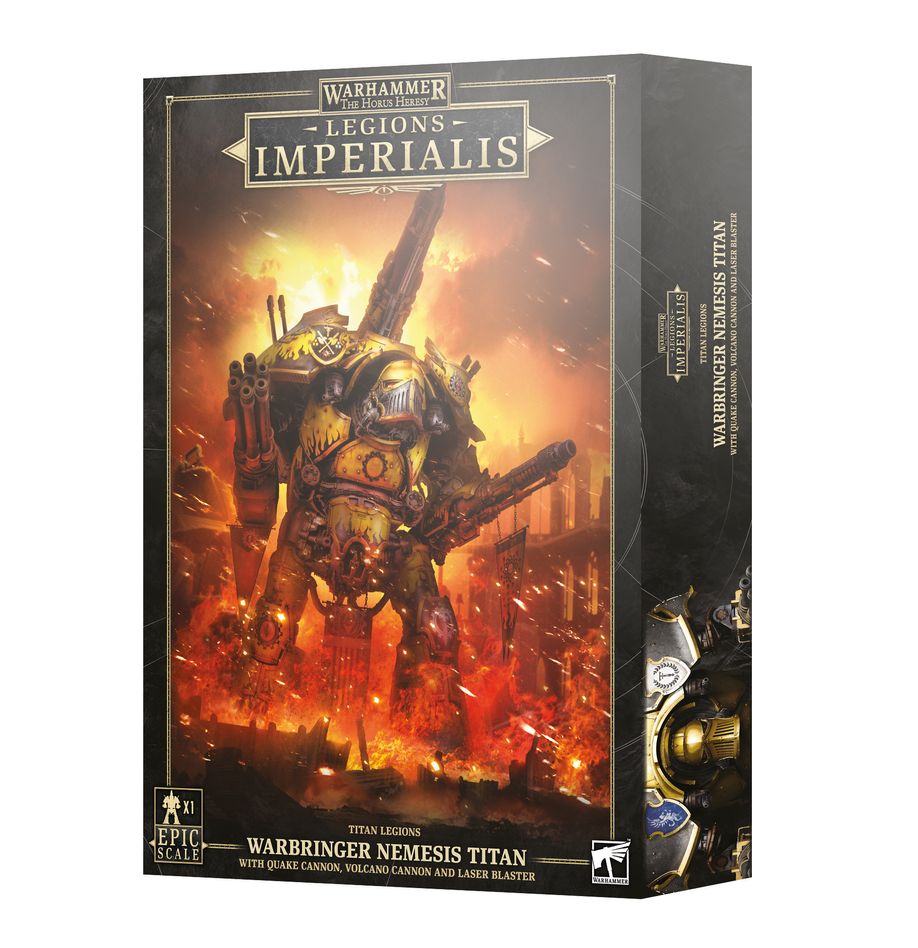 Games Workshop 03-25 - Legions Imperialis: Warbringer Nemesis Titan w/ Quake Cannon