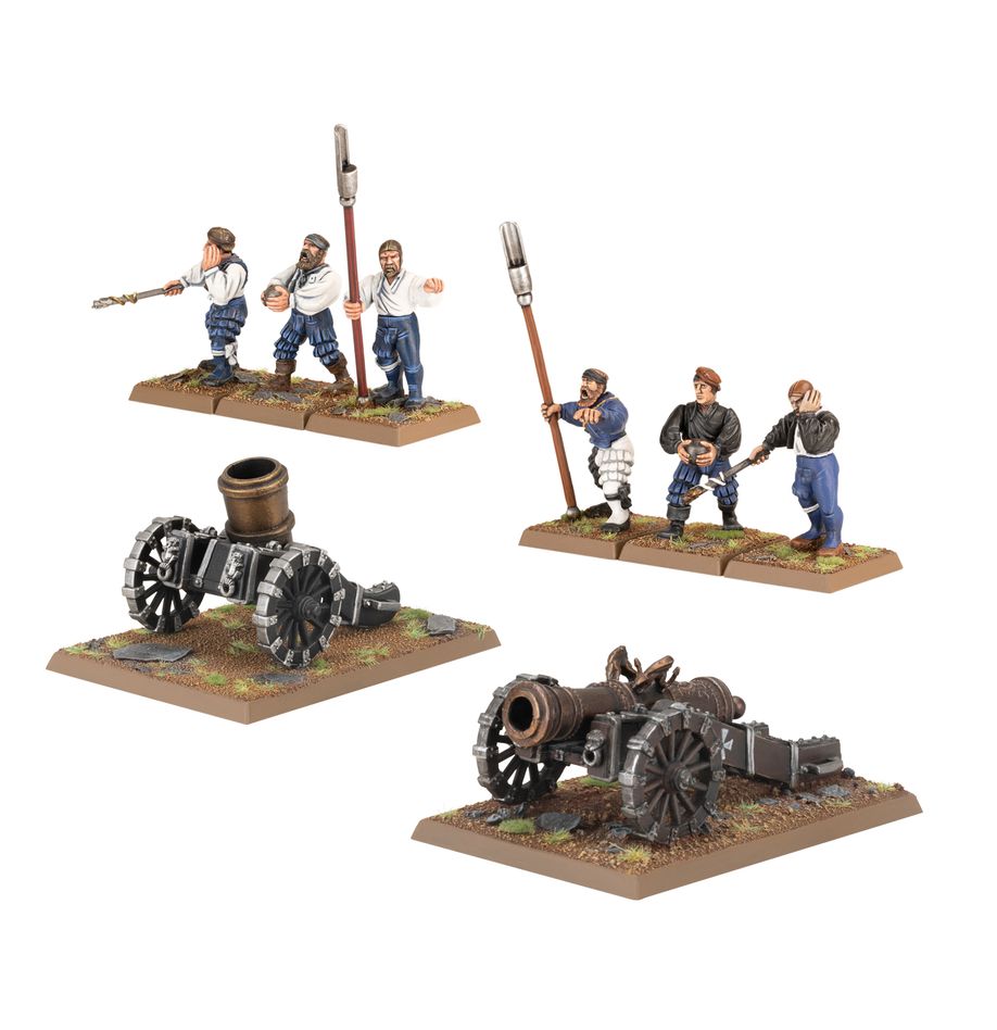 Games Workshop 06-108 - Warhammer: The Old World - Empire of Man: Cannons and Mortars