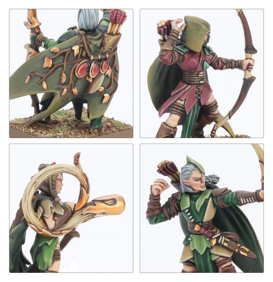 Games Workshop 13-109 - Warhammer: The Old World - Wood Elf Realms: Battalion