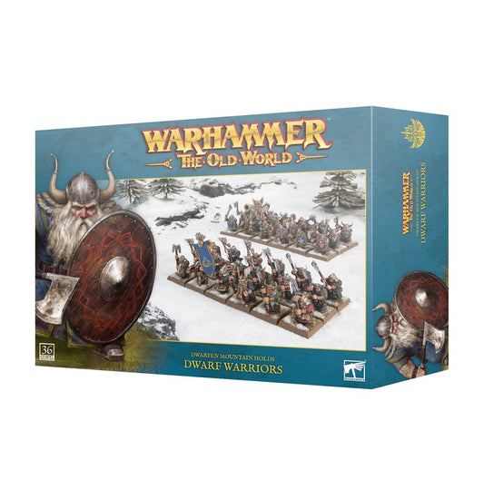 Games Workshop 10-07 - Warhammer: The Old World - Dwarfen Mountain Holds: Dwarf Warriors