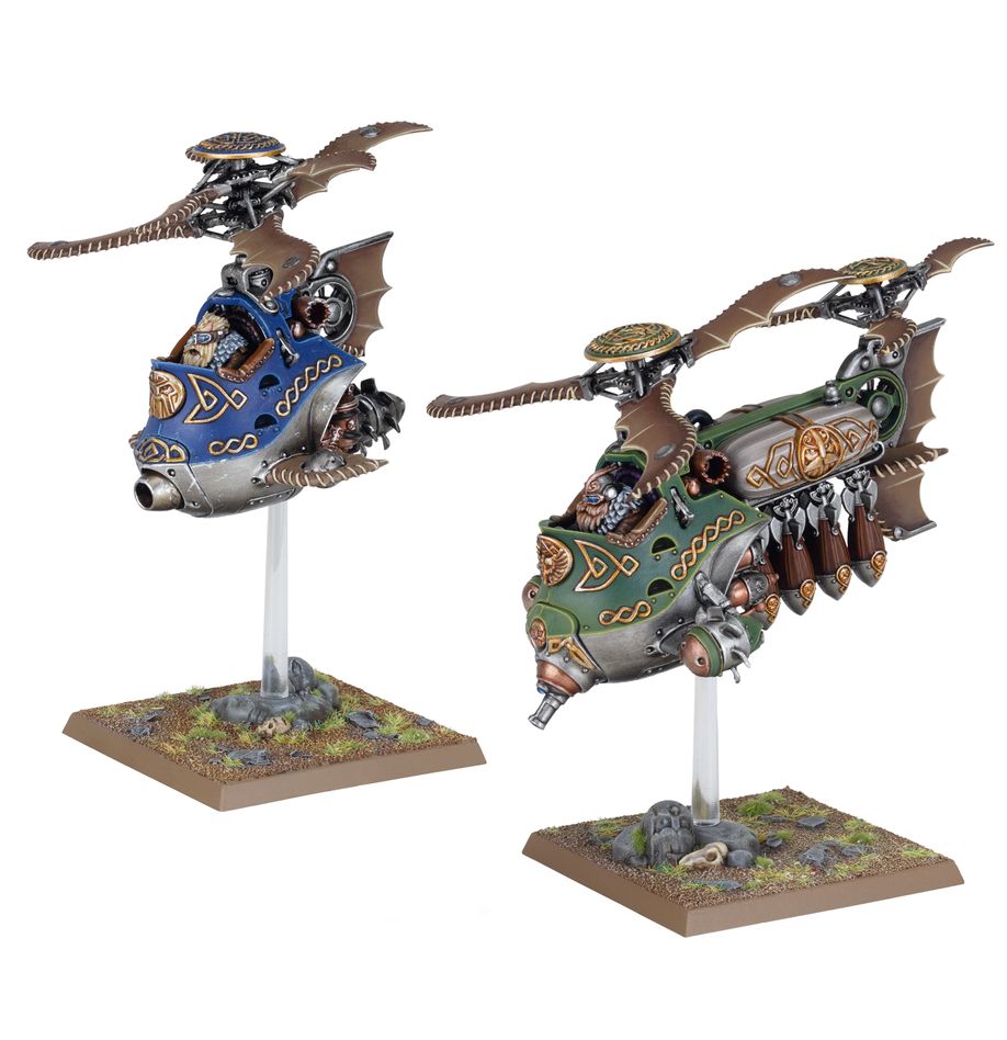 Games Workshop 10-13 - Warhammer: The Old World - Dwarfen Mountain Holds: Gyrocopters and Gyrobombers