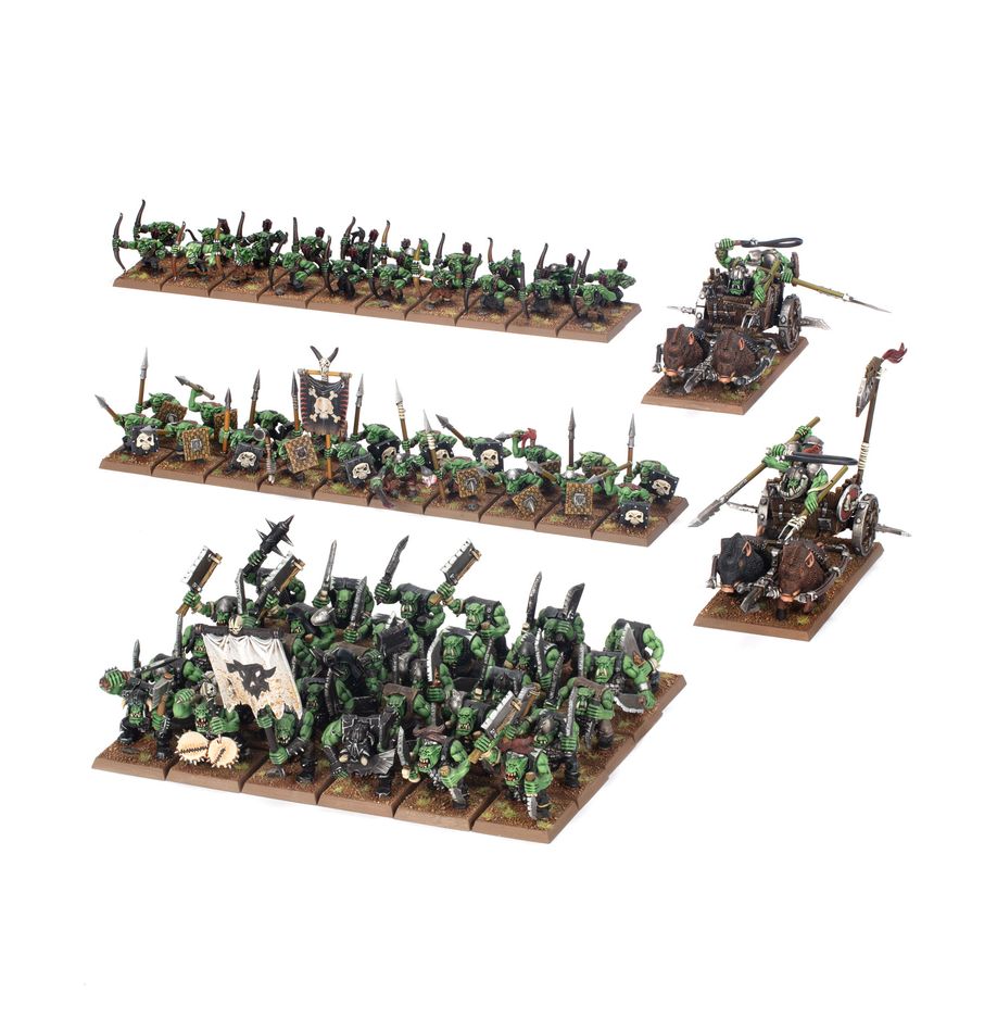 Games Workshop 09-05 - Warhammer: The Old World - Orc & Goblin Tribes: Battalion