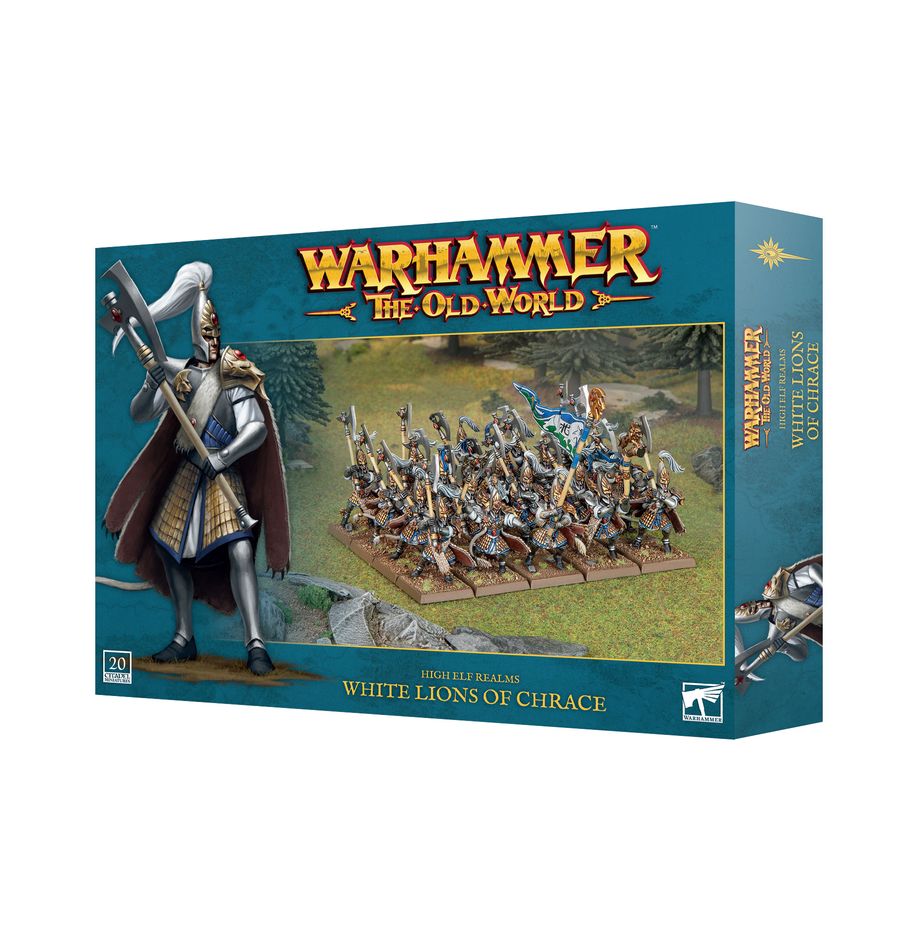 Games Workshop 13-14 - Warhammer: The Old World - High Elf Realms: White Lions of Chrace