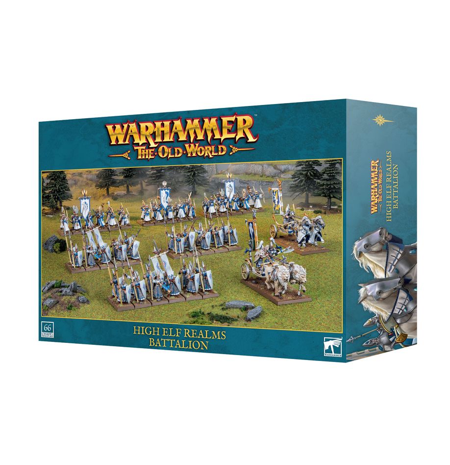 Games Workshop 13-13 - Warhammer: The Old World - High Elf Realms: Battalion