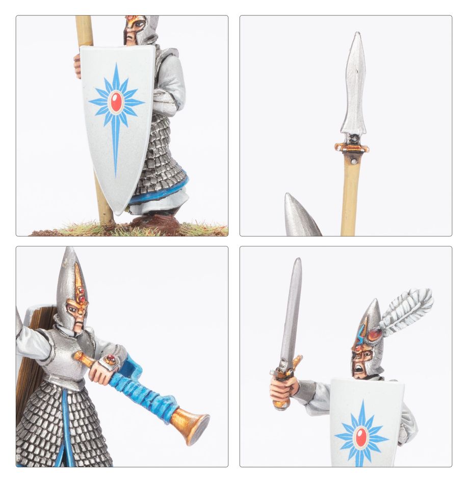Games Workshop 13-15 - Warhammer: The Old World - High Elf Realms: Elven Spearmen