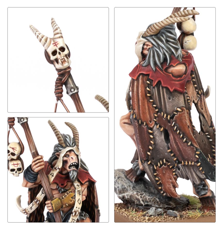 Games Workshop 08-111 - Warhammer: The Old World - Beastmen Brayherds: Beastman Shaman