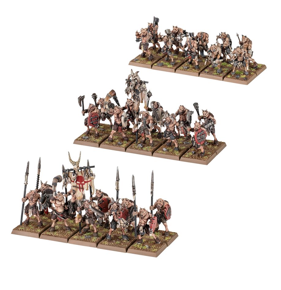 Games Workshop 08-110 - Warhammer: The Old World - Beastmen Brayherds: Battalion