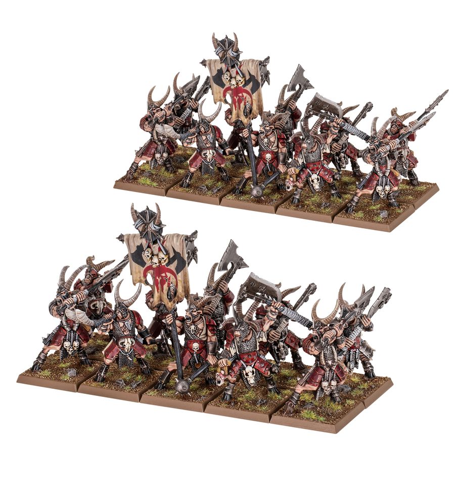 Games Workshop 08-104 - Warhammer: The Old World - Beastmen Brayherds: Bestigor Herd