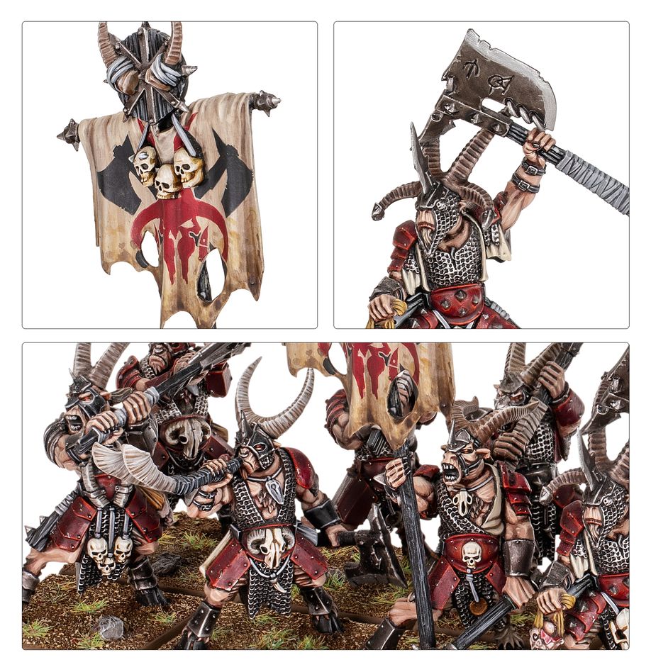 Games Workshop 08-104 - Warhammer: The Old World - Beastmen Brayherds: Bestigor Herd