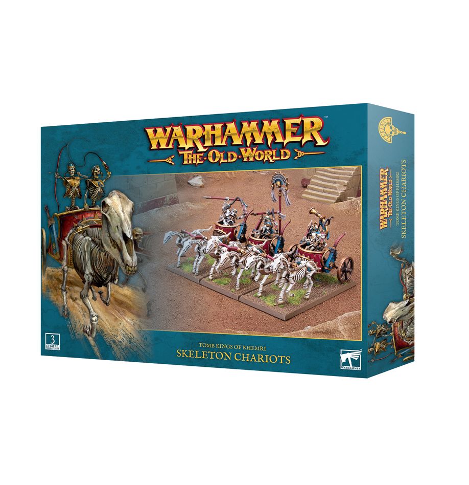 Games Workshop 07-11 - Warhammer: The Old World - Tomb Kings Of Khemri: Skeleton Chariots