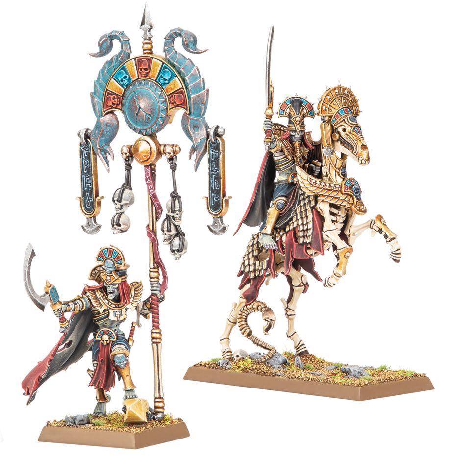 Games Workshop 07-13 - Warhammer: The Old World - Tomb Kings of Khemri: Royal Heralds