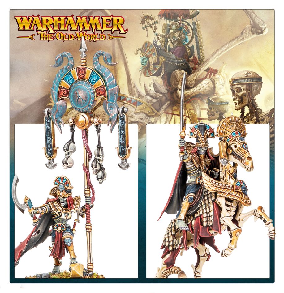 Games Workshop 07-13 - Warhammer: The Old World - Tomb Kings of Khemri: Royal Heralds