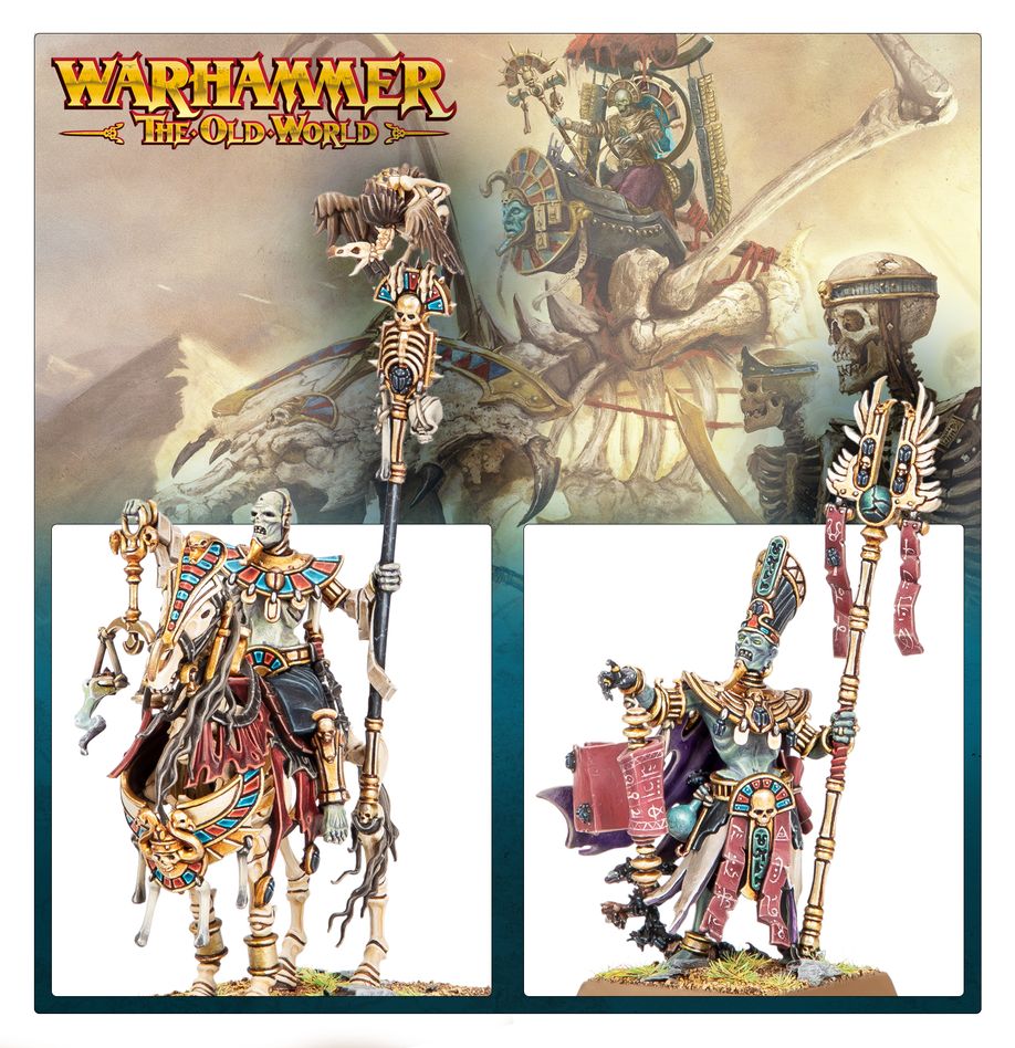 Games Workshop 07-14 - Warhammer: The Old World - Tomb Kings of Khemri: Liche Priests