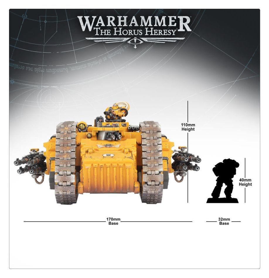 Games Workshop 31-35 - Warhammer: The Horus Heresy - Legiones Astartes: Spartan Assault Tank