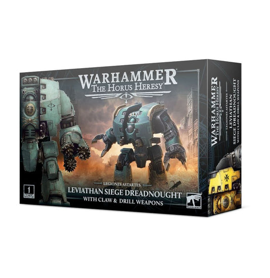 Games Workshop 31-29 - Horus Heresy - Legiones Astartes: Leviathan Dreadnought with Claw and Drill Weapons