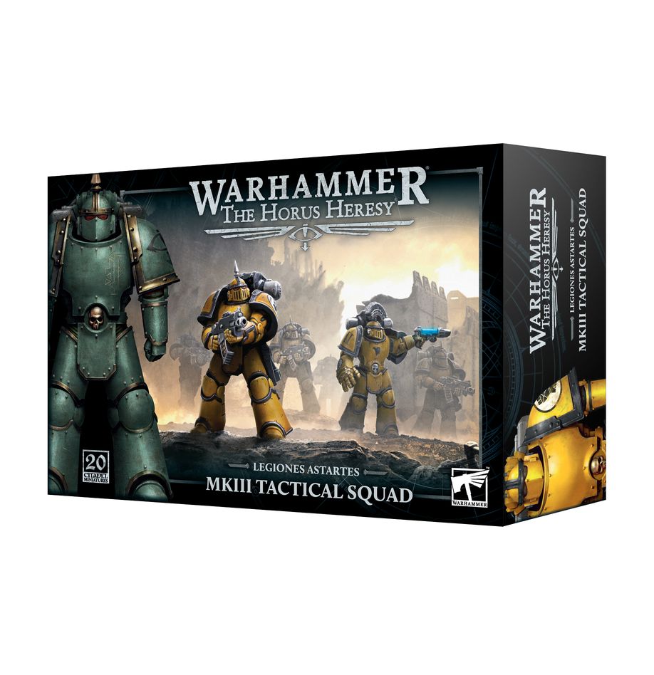 Games Workshop 31-68 - Horus Heresy - Legiones Astartes: MKIII Tactical Squad