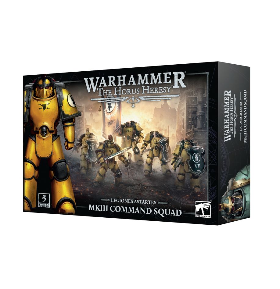 Games Workshop 31-86 - Horus Heresy - Legiones Astartes: MKIII Command Squad