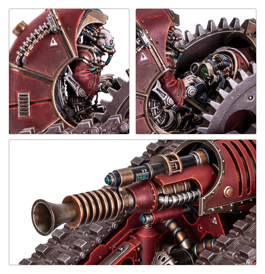 Games Workshop 31-118 - Horus Heresy - Mechanicum: Krios Battle Tank/Venator