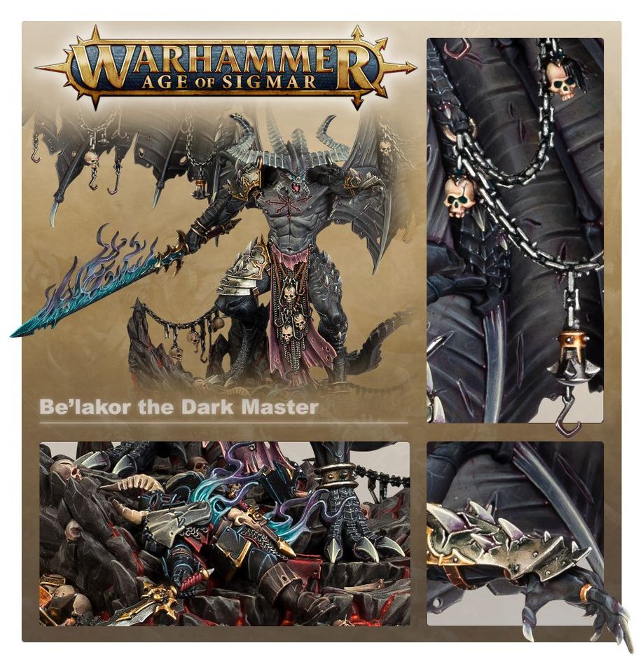 Games Workshop 97-19 - Age of Sigmar - Slaves to Darkness: Be'lakor