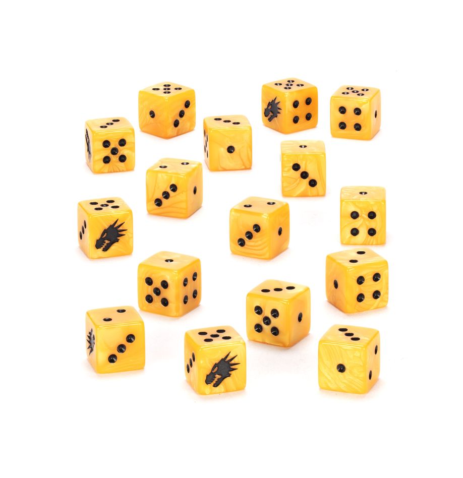 Games Workshop 55-63 - Warhammer 40,000 - Salamanders: Dice