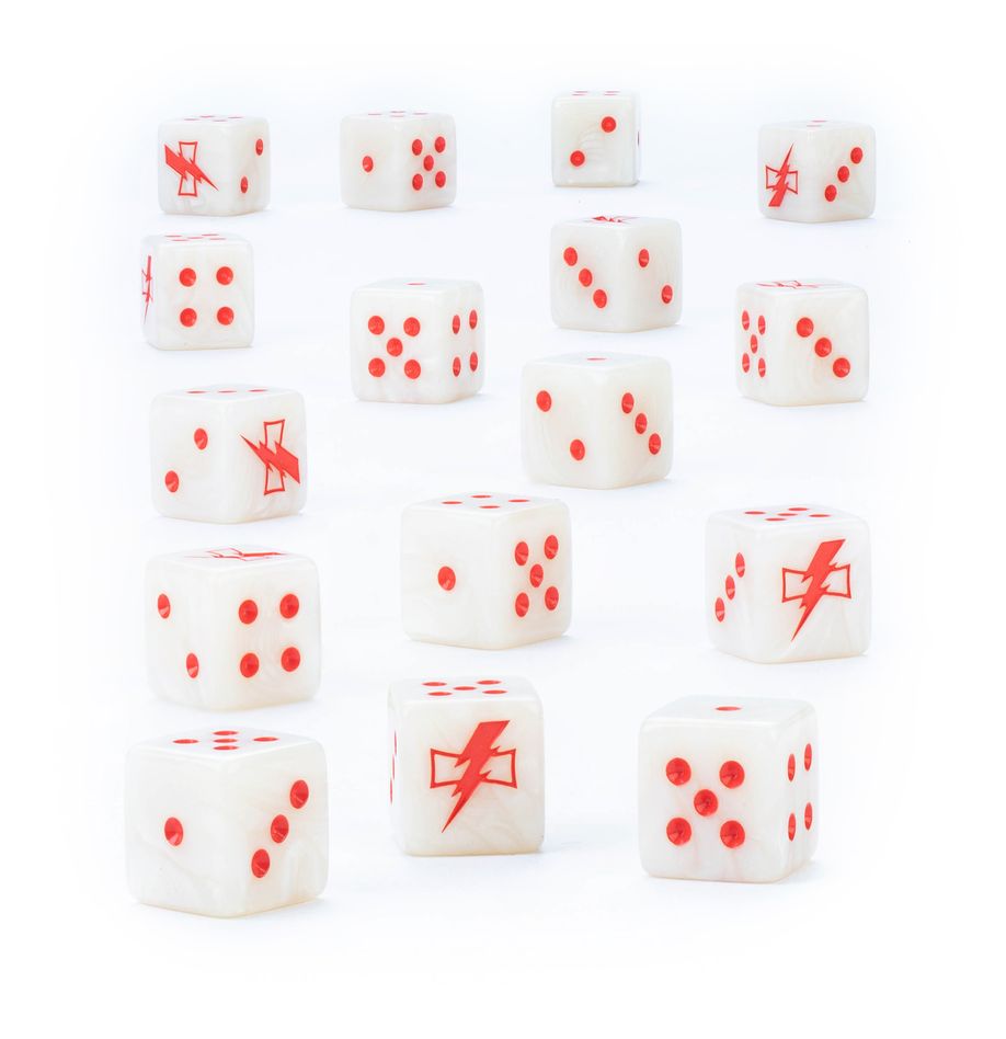 Games Workshop 55-67 - Warhammer 40,000 - White Scars: Dice
