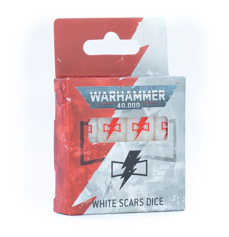 Games Workshop 55-67 - Warhammer 40,000 - White Scars: Dice