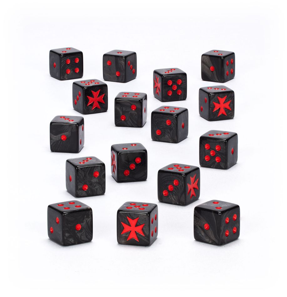 Games Workshop 55-51 - Warhammer 40,000 - Black Templars: Dice