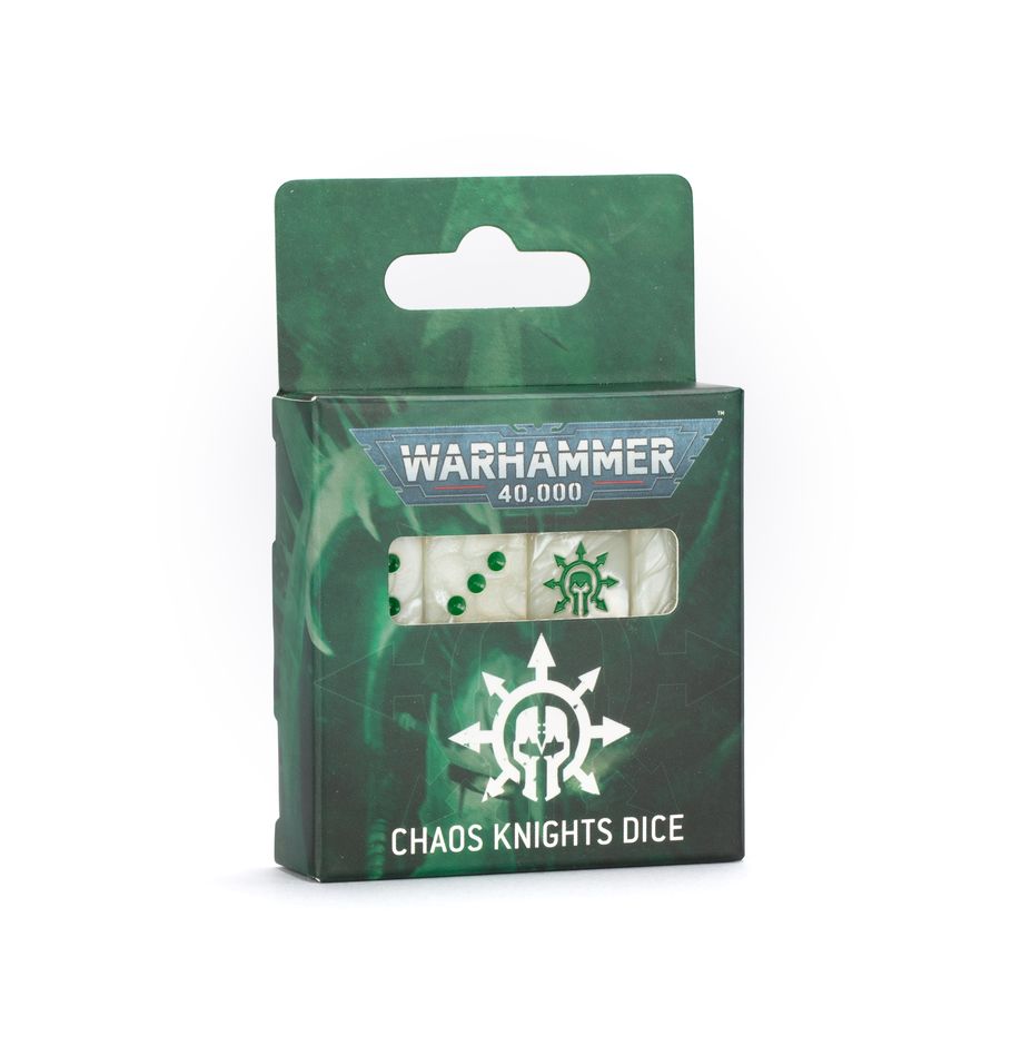 Games Workshop 40-30 - Warhammer 40,000 - Chaos Knights: Dice