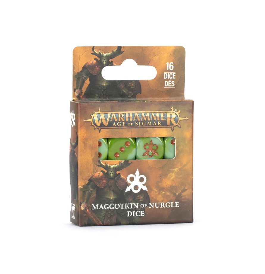 Games Workshop 83-95 - Age of Sigmar - Maggotkin of Nurgle: Dice