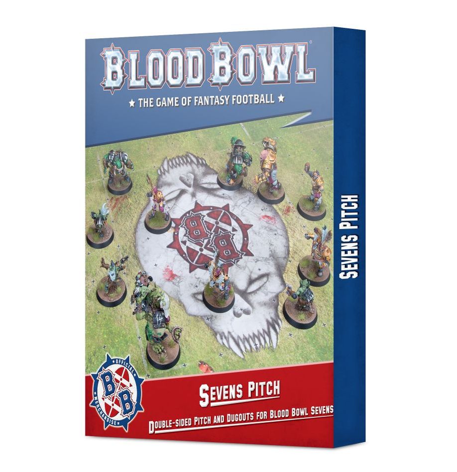 Games Workshop 202-17 - Blood Bowl: Sevens Pitch - Double-sided Pitch & Dugouts